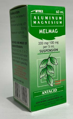 MELMAG Aluminum Magnesium Susp 200mg/60ML